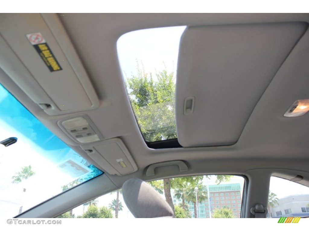 2010 Civic EX Coupe - Crystal Black Pearl / Gray photo #32