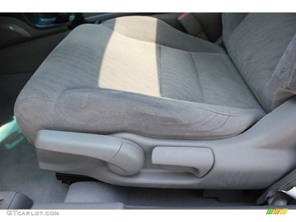 2010 Civic EX Coupe - Crystal Black Pearl / Gray photo #33