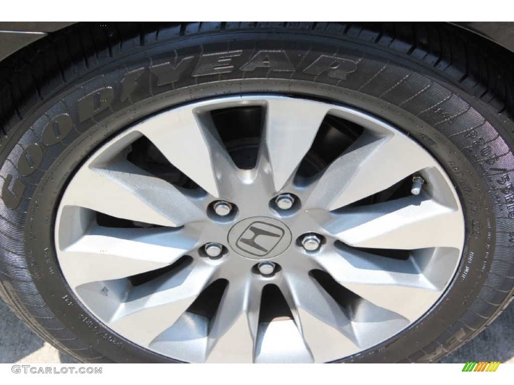 2010 Civic EX Coupe - Crystal Black Pearl / Gray photo #35