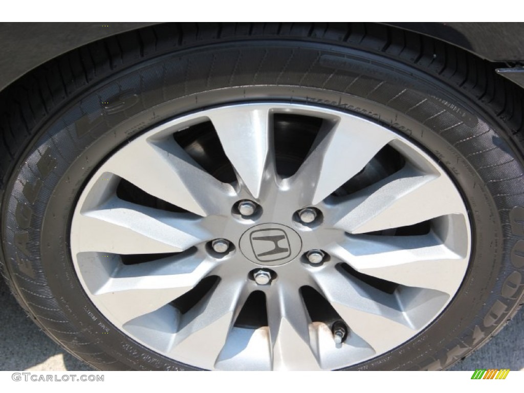 2010 Civic EX Coupe - Crystal Black Pearl / Gray photo #36