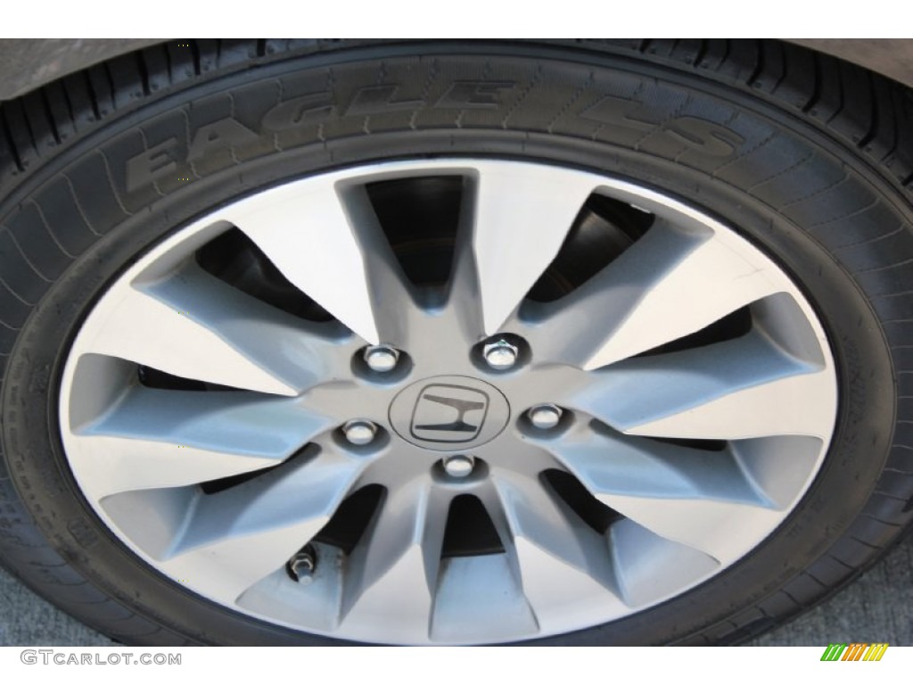 2010 Civic EX Coupe - Crystal Black Pearl / Gray photo #38