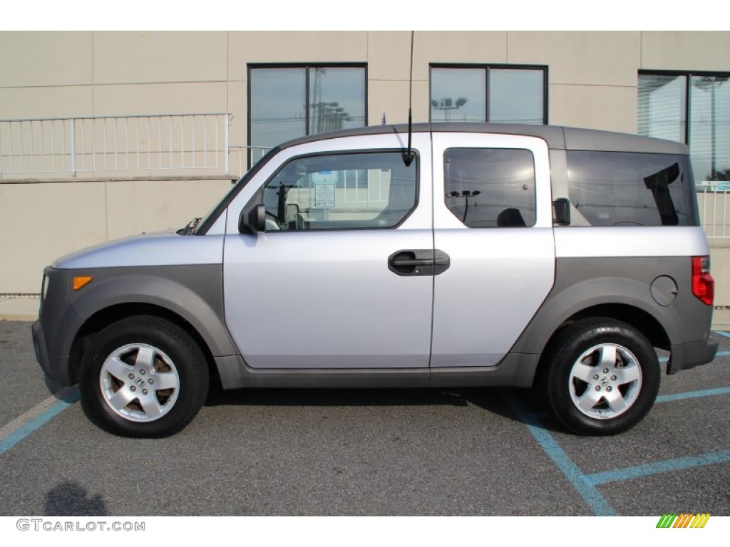 2004 Element EX AWD - Shoreline Mist Metallic / Gray photo #8