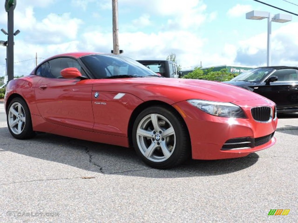 2012 Z4 sDrive28i - Crimson Red / Black photo #3