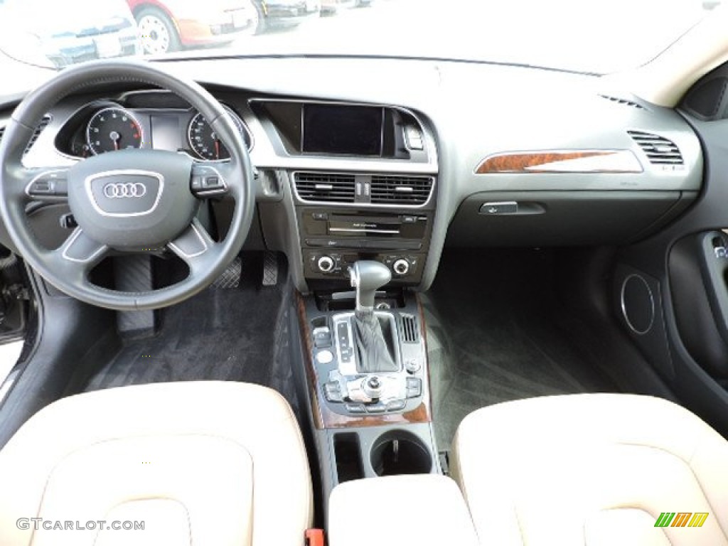 2013 Audi Allroad 2.0T quattro Avant Velvet Beige Dashboard Photo #104458360