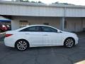 2013 Shimmering White Hyundai Sonata SE  photo #1