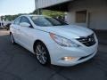 2013 Shimmering White Hyundai Sonata SE  photo #9