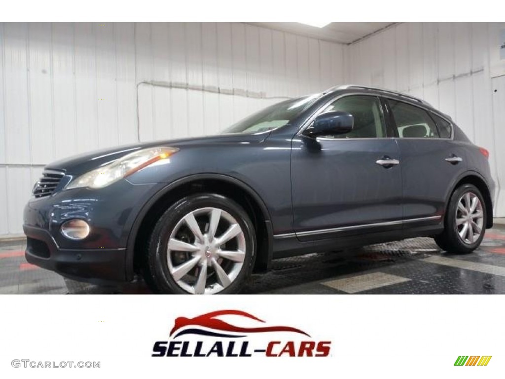 2008 EX 35 Journey AWD - Platinum Graphite Gray / Graphite photo #1