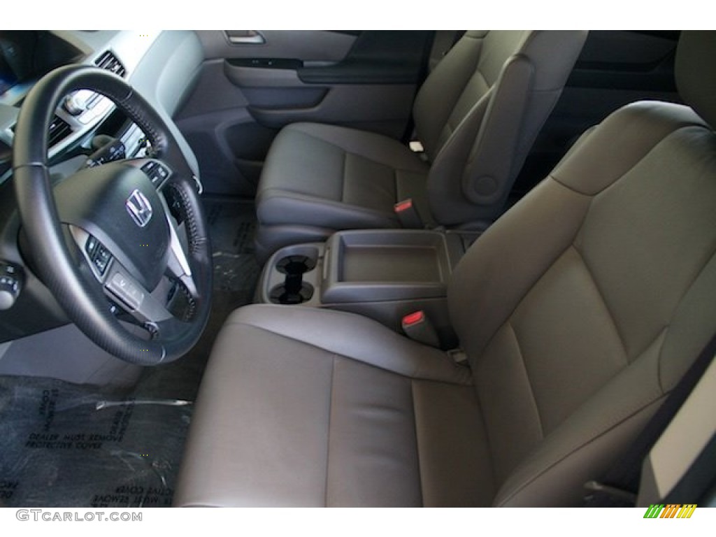 2012 Odyssey EX-L - Taffeta White / Gray photo #3