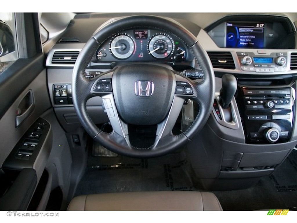 2012 Odyssey EX-L - Taffeta White / Gray photo #5