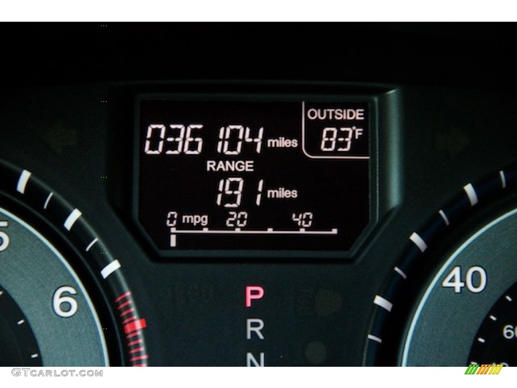 2012 Odyssey EX-L - Taffeta White / Gray photo #6