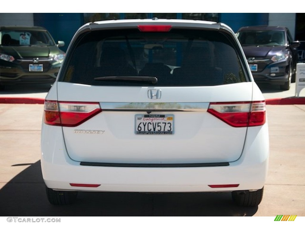 2012 Odyssey EX-L - Taffeta White / Gray photo #10