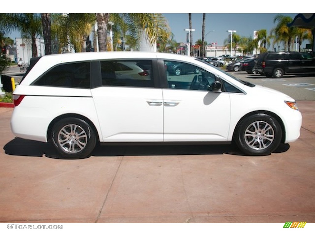 2012 Odyssey EX-L - Taffeta White / Gray photo #12