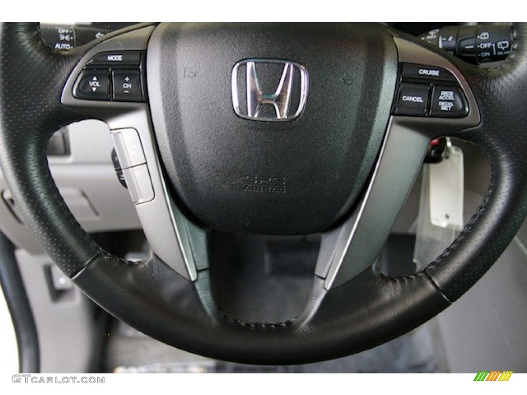 2012 Odyssey EX-L - Taffeta White / Gray photo #13