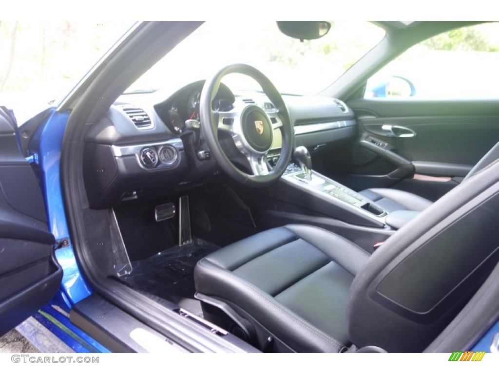 2014 Cayman  - Sapphire Blue Metallic / Black photo #11