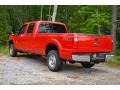 2013 Vermillion Red Ford F250 Super Duty XL Crew Cab 4x4  photo #3