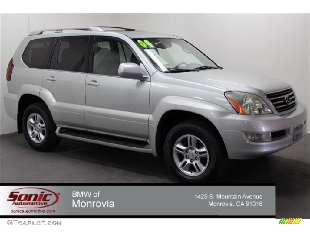 2004 GX 470 - Silver Pine Metallic / Dark Gray photo #1