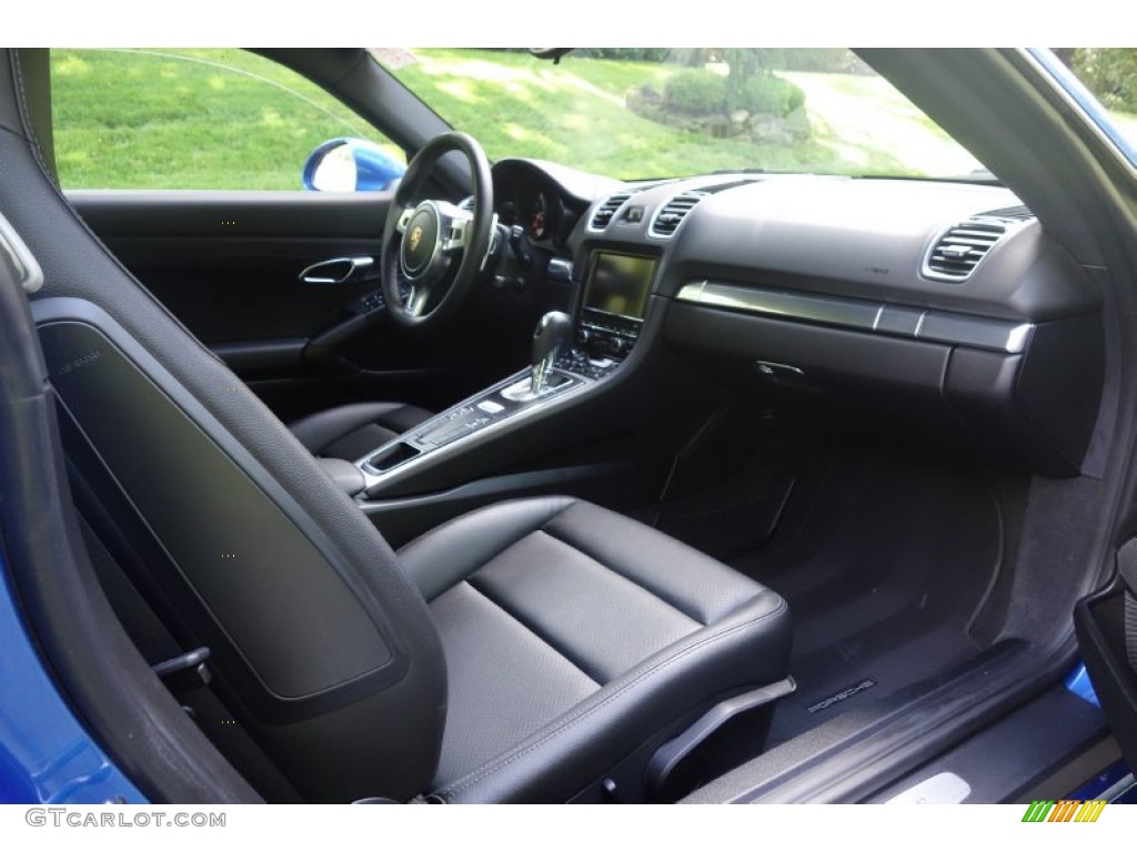 2014 Cayman  - Sapphire Blue Metallic / Black photo #15