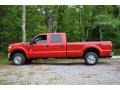 2013 Vermillion Red Ford F250 Super Duty XL Crew Cab 4x4  photo #6