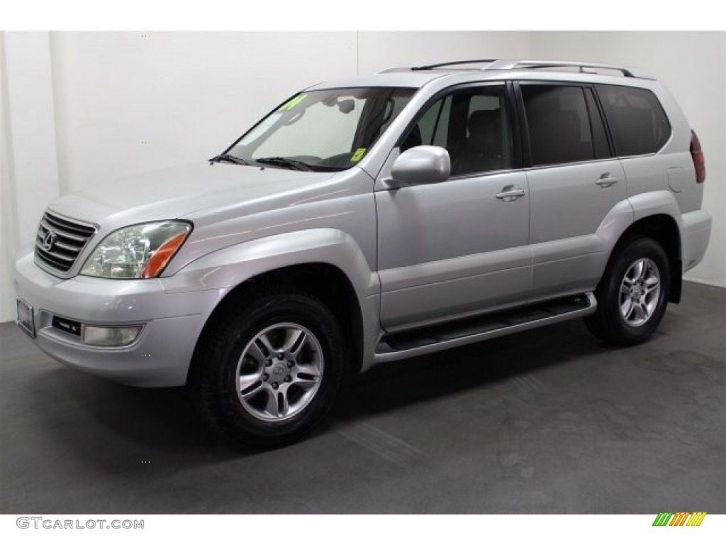2004 GX 470 - Silver Pine Metallic / Dark Gray photo #5