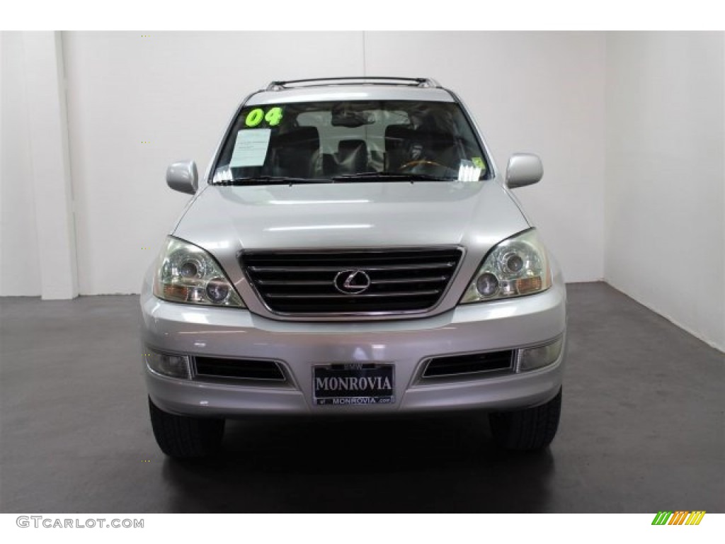 2004 GX 470 - Silver Pine Metallic / Dark Gray photo #7