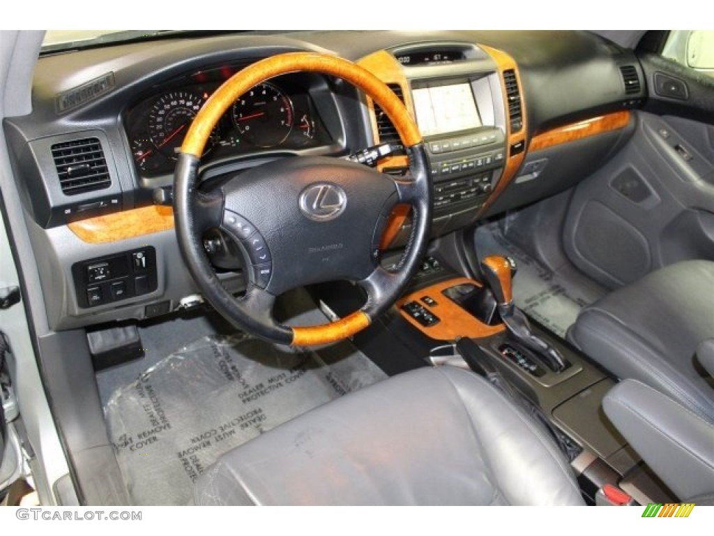 2004 GX 470 - Silver Pine Metallic / Dark Gray photo #9