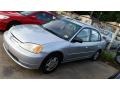 Satin Silver Metallic 2002 Honda Civic LX Sedan