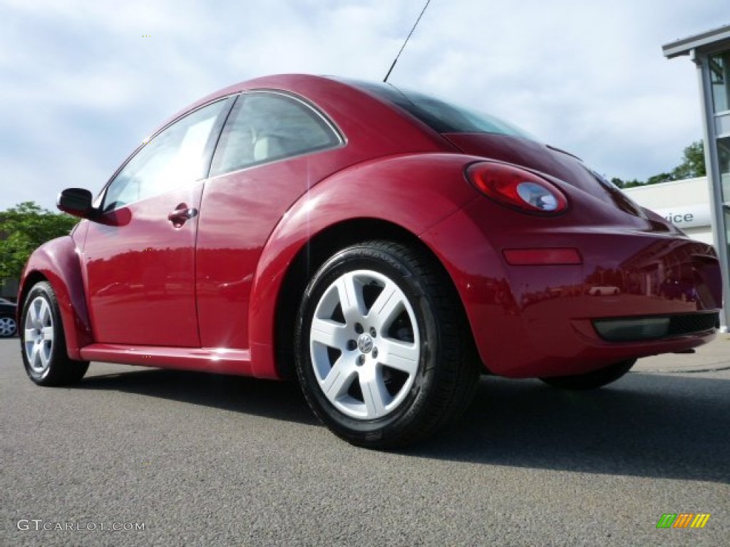 2007 New Beetle 2.5 Coupe - Salsa Red / Cream photo #5