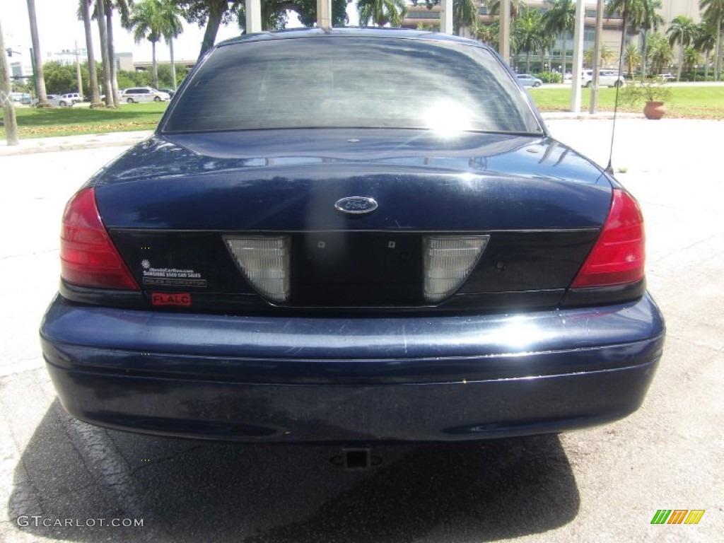 2005 Crown Victoria Police Interceptor - Dark Blue Pearl Metallic / Dark Charcoal photo #4