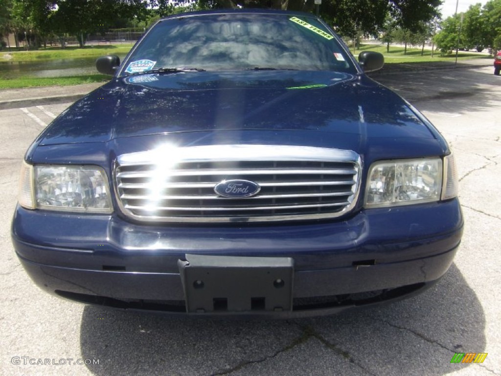 Dark Blue Pearl Metallic 2005 Ford Crown Victoria Police Interceptor Exterior Photo #104467679