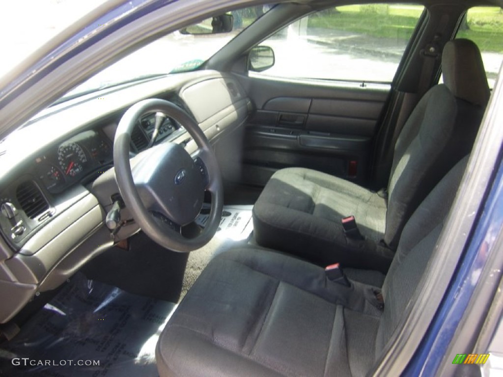 2005 Crown Victoria Police Interceptor - Dark Blue Pearl Metallic / Dark Charcoal photo #9