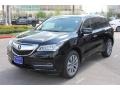 2016 Crystal Black Pearl Acura MDX SH-AWD Technology  photo #3