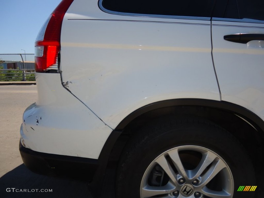 2011 CR-V EX 4WD - Taffeta White / Gray photo #17