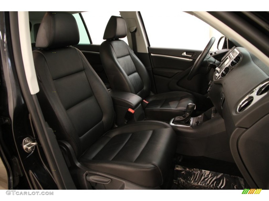 2012 Tiguan SEL 4Motion - Deep Black Metallic / Black photo #15