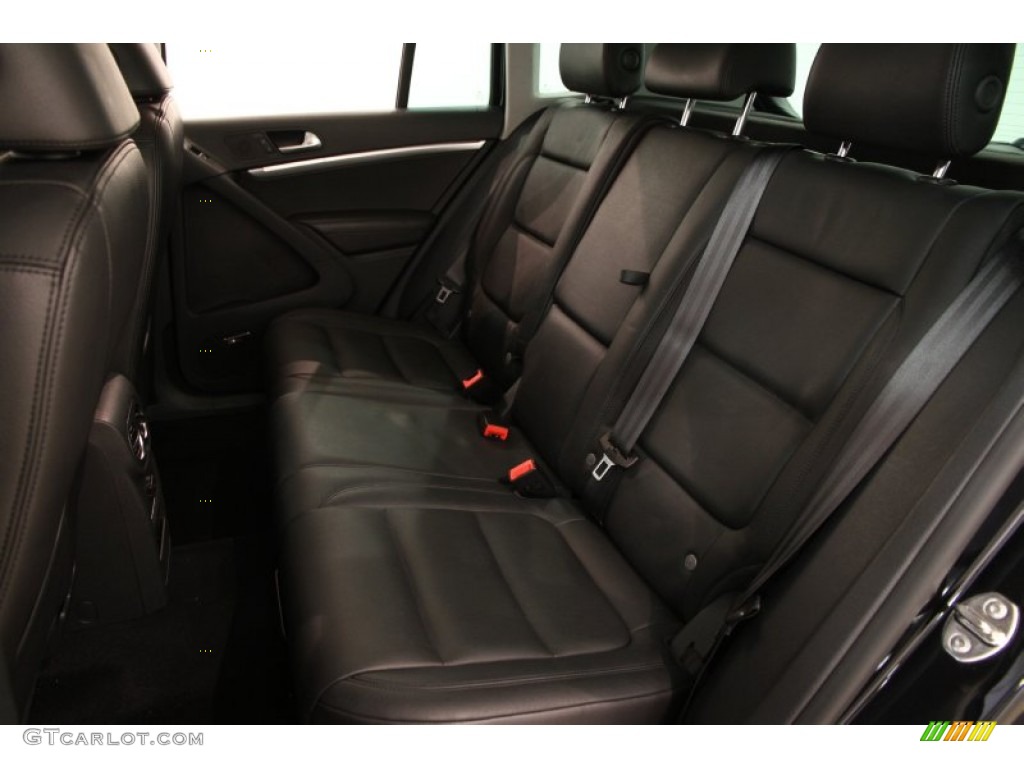 2012 Tiguan SEL 4Motion - Deep Black Metallic / Black photo #17