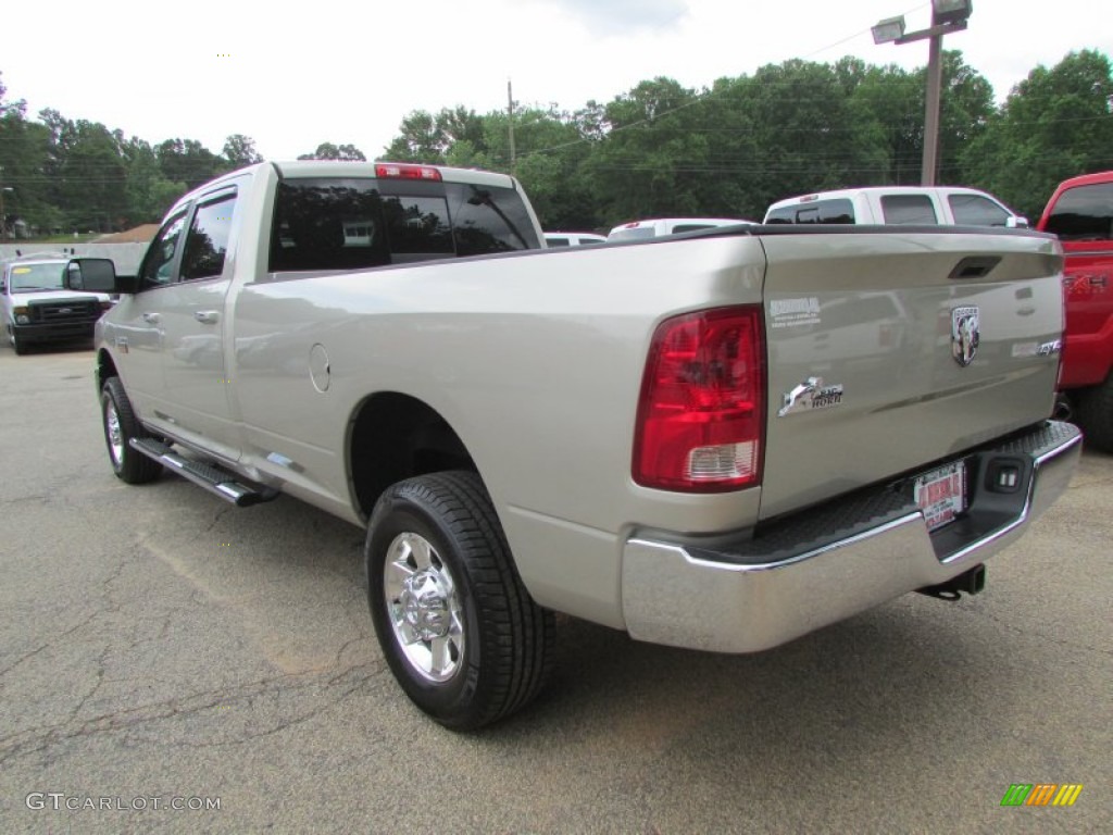 2010 Ram 2500 Laramie Crew Cab 4x4 - Austin Tan Pearl / Light Pebble Beige/Bark Brown photo #5