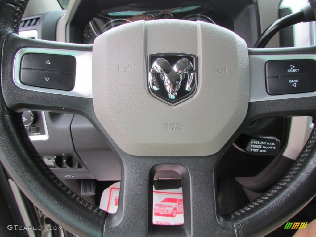 2010 Ram 2500 Laramie Crew Cab 4x4 - Austin Tan Pearl / Light Pebble Beige/Bark Brown photo #34