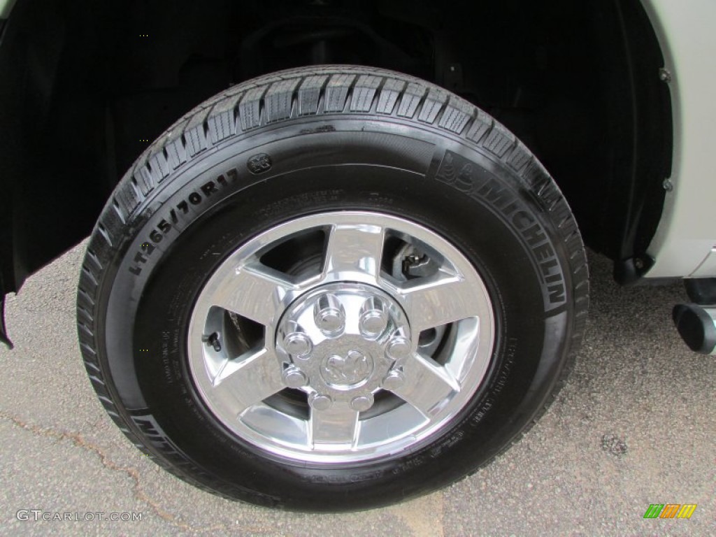 2010 Ram 2500 Laramie Crew Cab 4x4 - Austin Tan Pearl / Light Pebble Beige/Bark Brown photo #53