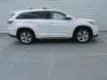 2015 Blizzard Pearl White Toyota Highlander Limited AWD  photo #3