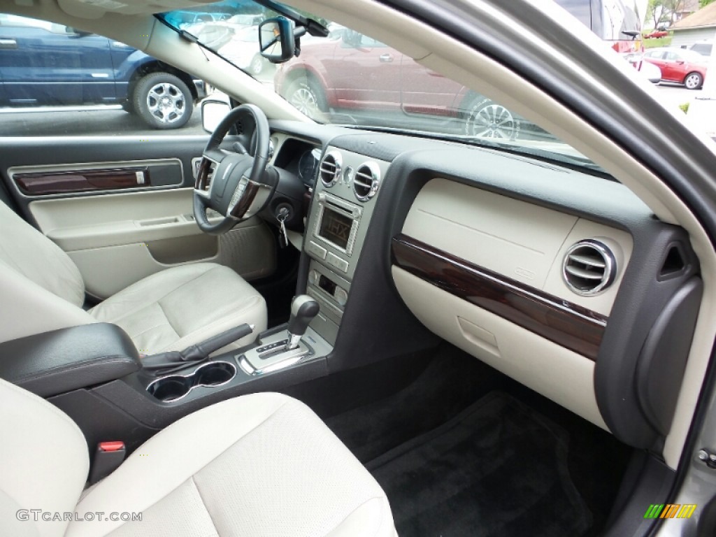 2009 MKZ AWD Sedan - Vapor Silver Metallic / Light Stone photo #4