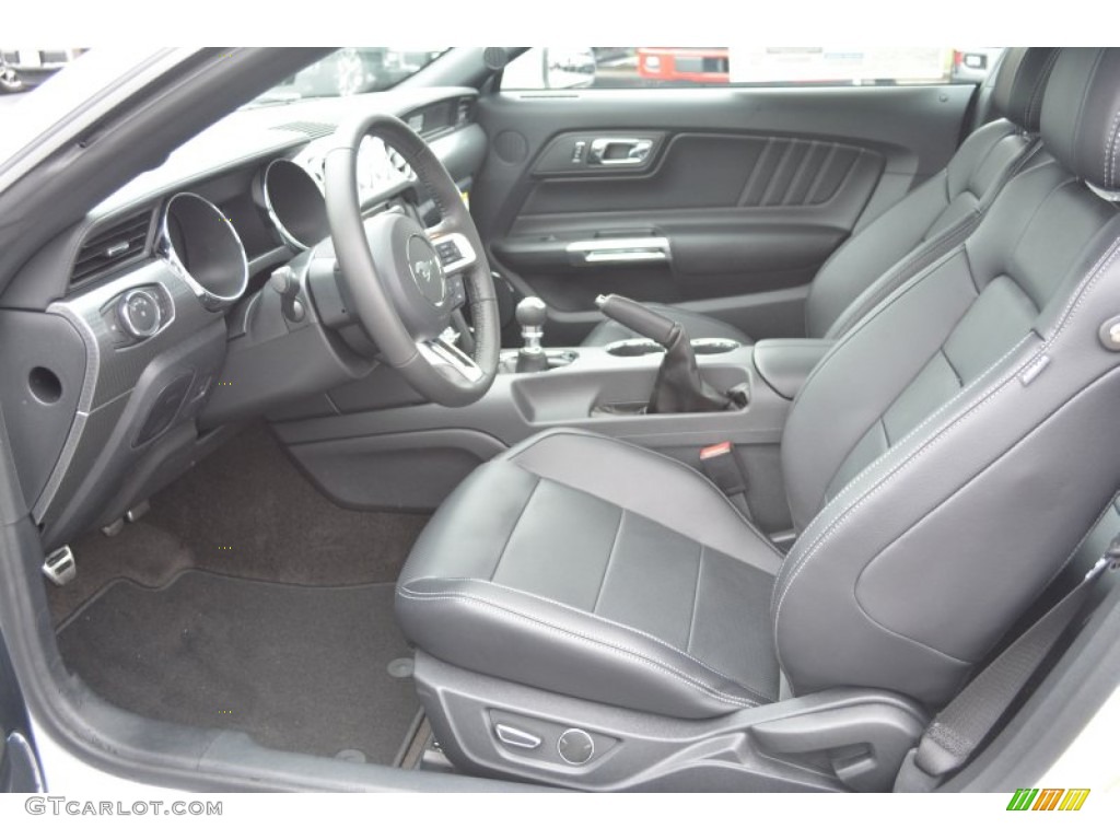 2015 Mustang GT Premium Coupe - Oxford White / Ebony photo #6