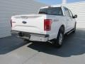 2015 White Platinum Tricoat Ford F150 Lariat SuperCrew 4x4  photo #4