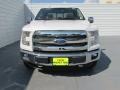 2015 White Platinum Tricoat Ford F150 Lariat SuperCrew 4x4  photo #8