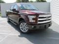 2015 Bronze Fire Metallic Ford F150 Lariat SuperCrew  photo #2