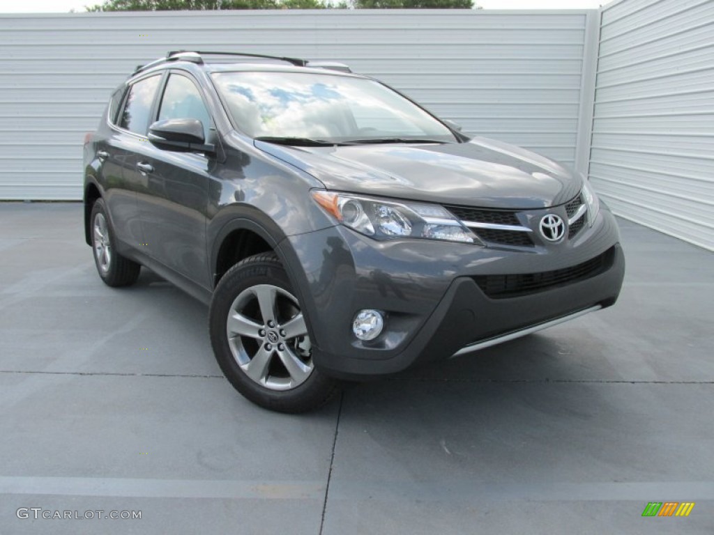 Magnetic Gray Metallic 2015 Toyota RAV4 XLE Exterior Photo #104476351