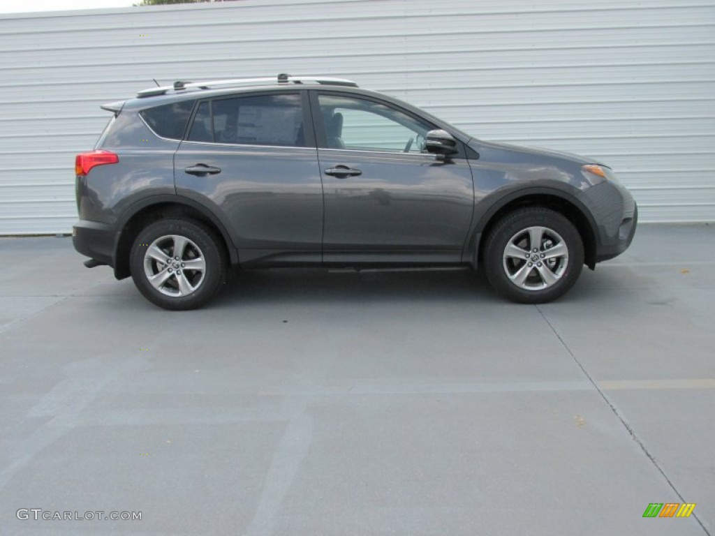 Magnetic Gray Metallic 2015 Toyota RAV4 XLE Exterior Photo #104476363
