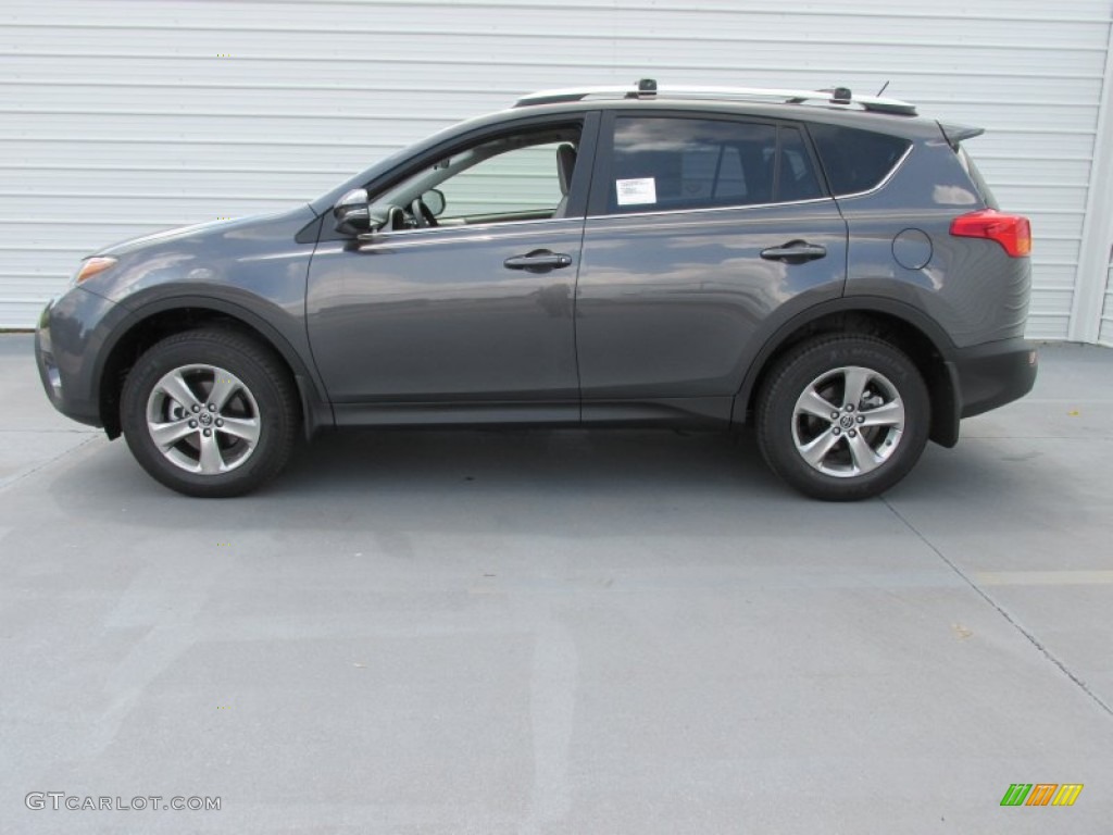 2015 RAV4 XLE - Magnetic Gray Metallic / Ash photo #6