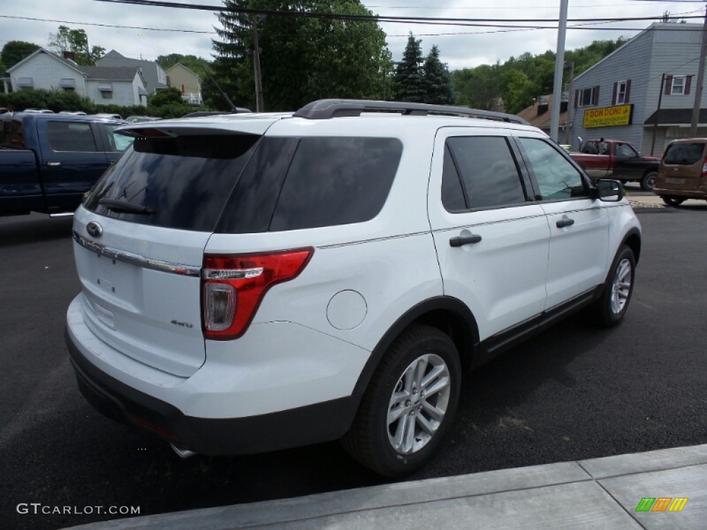 2015 Explorer 4WD - Oxford White / Medium Light Stone photo #5