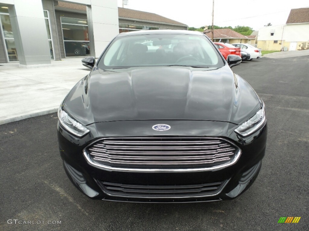 2016 Fusion SE - Shadow Black / Charcoal Black photo #10