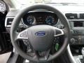 Charcoal Black 2016 Ford Fusion SE Steering Wheel
