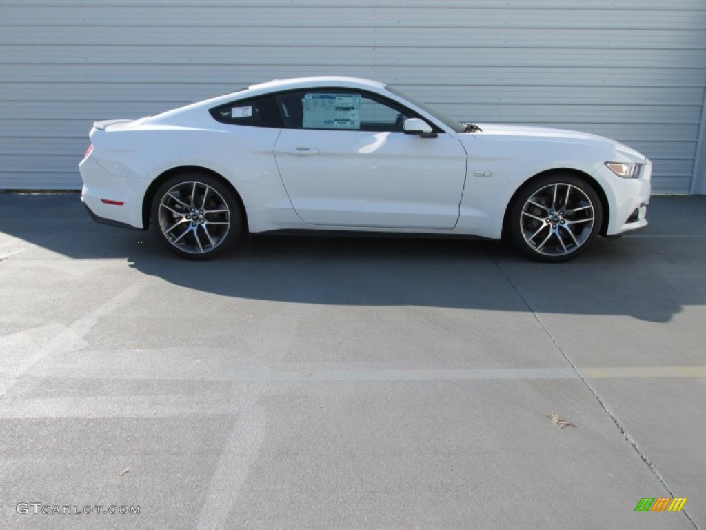 2015 Mustang GT Premium Coupe - Oxford White / Ebony photo #3